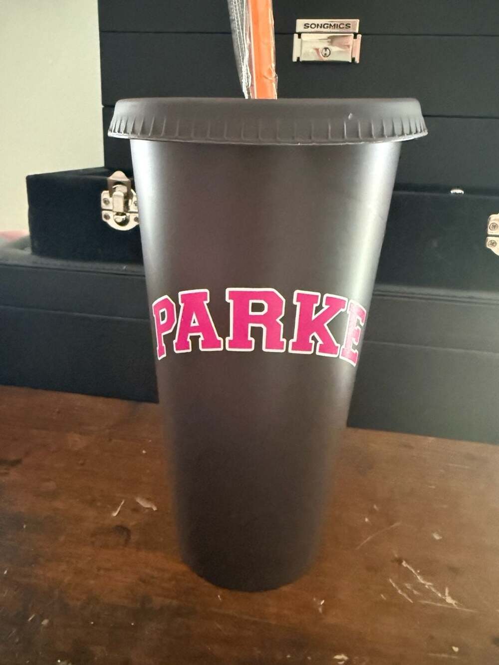 Dunkin' Donuts x PARKE collab iced tumbler